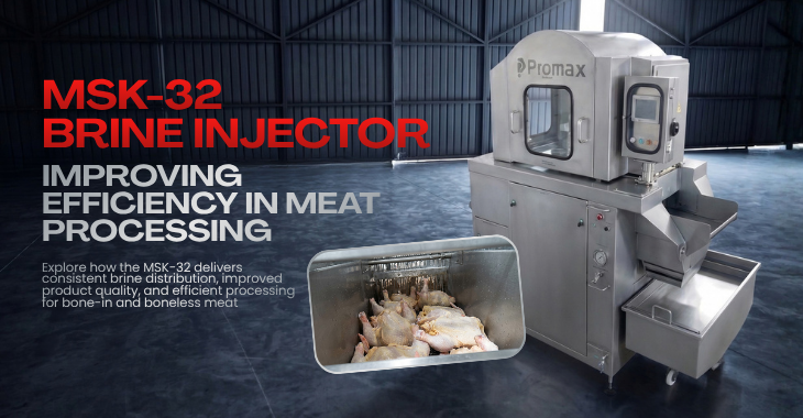 Revolutionizing Meat Processing with the MSK-32 Brine Injector