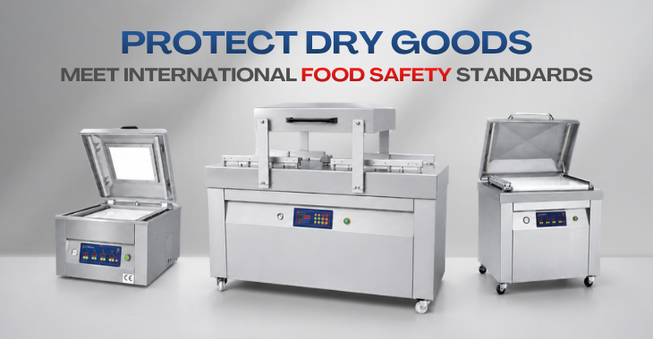 How Vacuum Sealers Help Dry Goods Suppliers Meet International Food Safety Standards