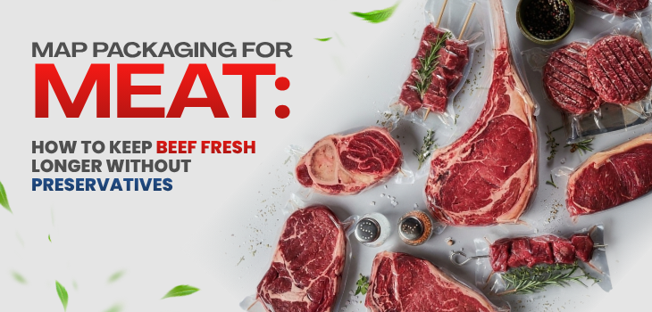 MAP Packaging for Meat: How to Keep Beef Fresh Longer Without Preservatives