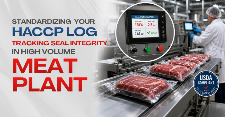 Standardizing Your HACCP Log Tracking Seal Integrity in High-Volume Meat Plants
