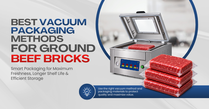 BEST VACUUM PACKAGING METHODS FOR GROUND BEEF BRICKS