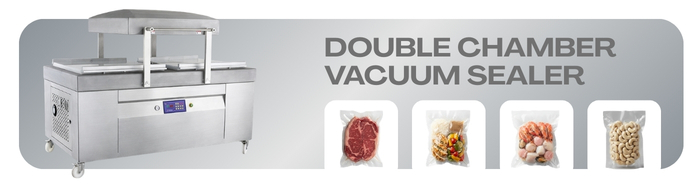 Double Chamber Vacuum Sealer Machine