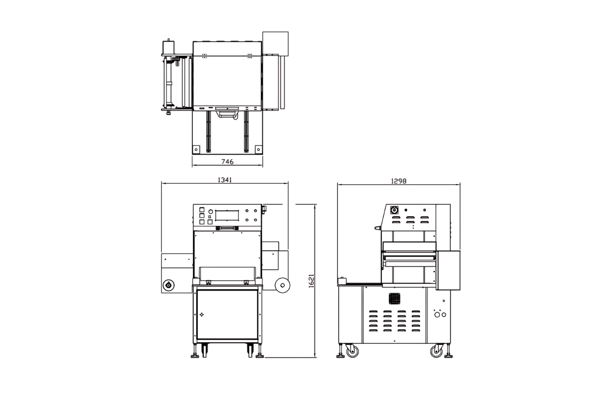 Drawing – VT570 – MAP Tray Sealer