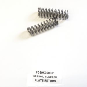 BLADDER PLATE RETURN SPRINGS (NOT FOR MACHINE WITH KNIFE) D80K309001