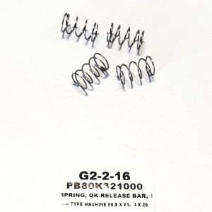 QK-RELEASE SEAL BAR SPRING (GOES OVER QK-RELEASE SEAL BAR PIN) Part # B80K321000