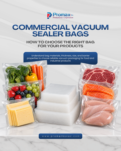 Commercial Vacuum Sealer Bags Choosing the Right Vacuum Bag for Meat, Seafood, Prepared Foods & Industrial Products Commercial Vacuum Sealer Bags Choosing the Right Vacuum Bag for Meat, Seafood, Prepared Foods & Industrial Products
